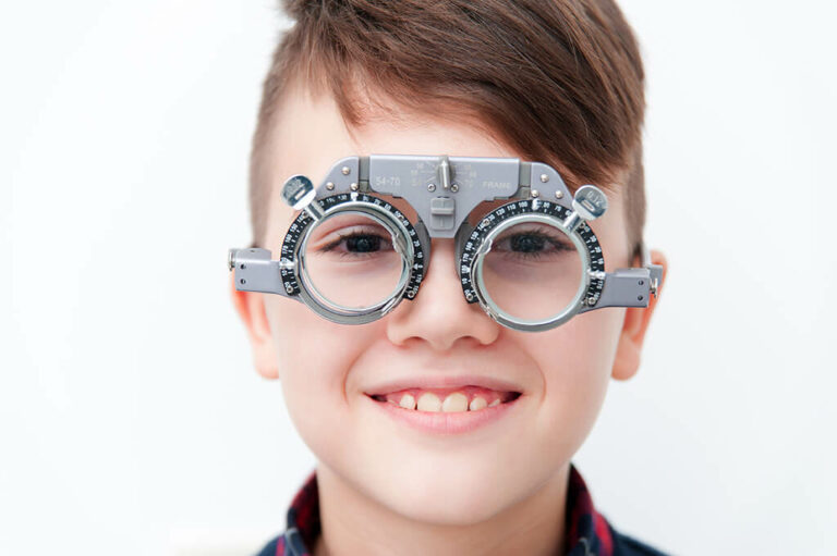 boy withglass Low Vision Aids