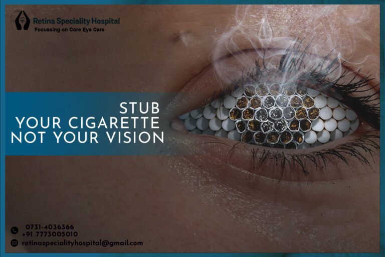 Stub your cigarette ?, Not your vision 