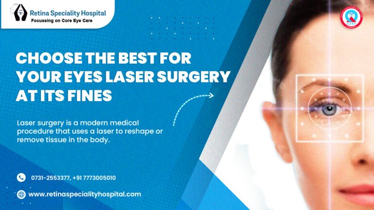 Choose the best for your eyes Laser Surgery at its fines