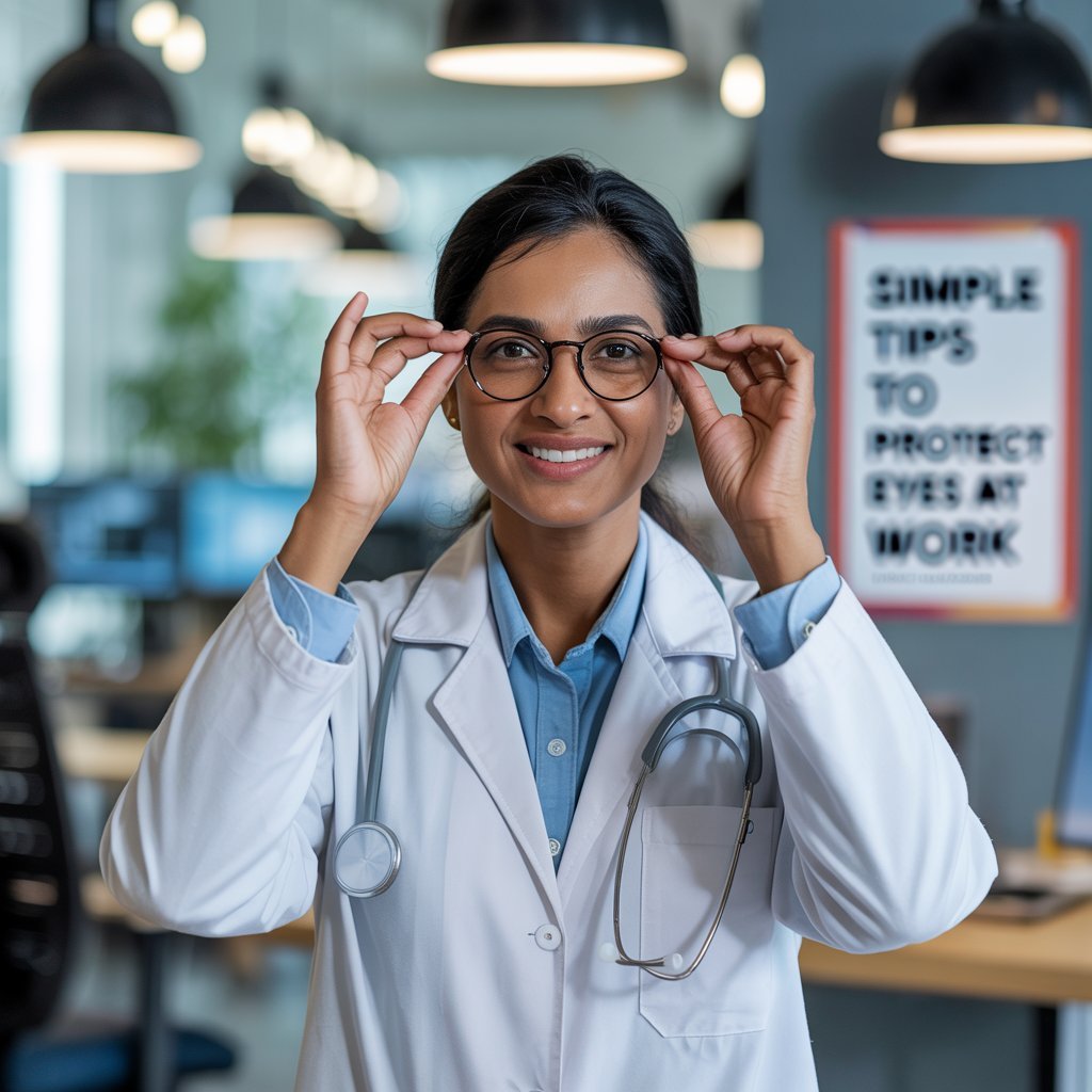 Simple Tips to Protect Your Eyes While Using Screens at Work