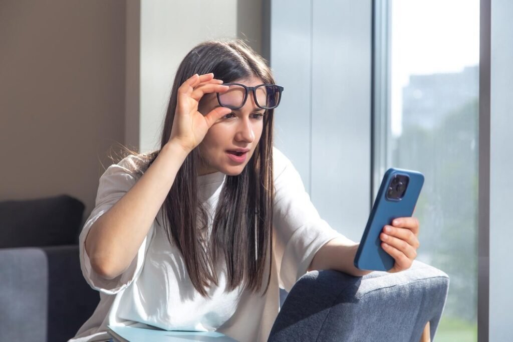 Reduce Eye Strain from Smartphones