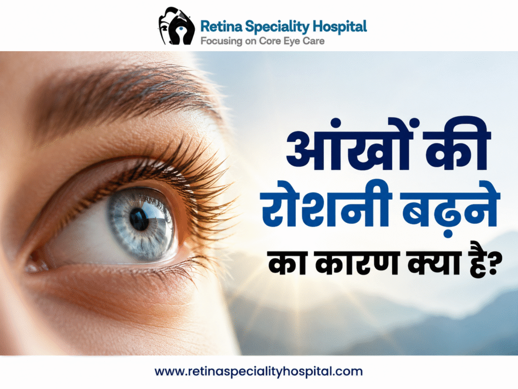 आंखों की रोशनी कम होने का कारण क्या है?