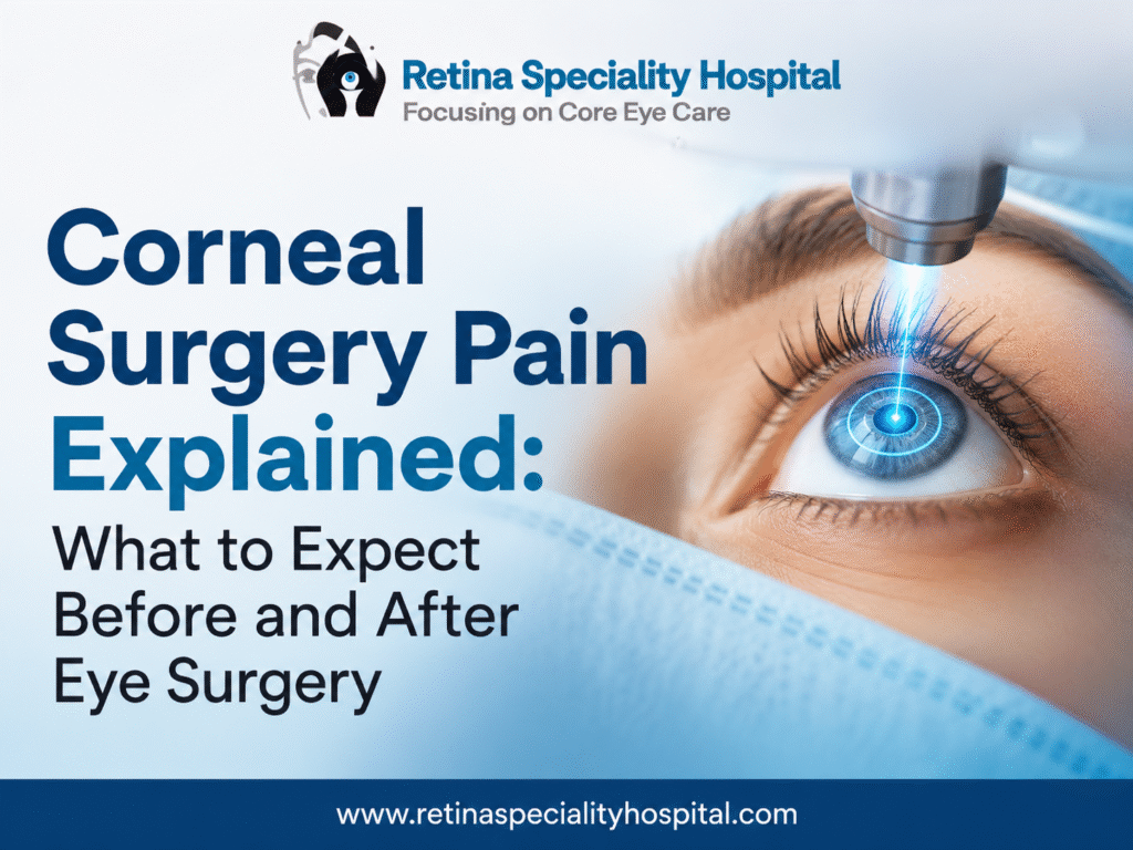 Corneal Surgery Pain Explained: What to Expect Before and After Eye Surgery